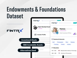 FINTRX Endowments & Foundations Data Launched