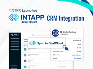 FINTRX Launches DealCloud CRM Integration