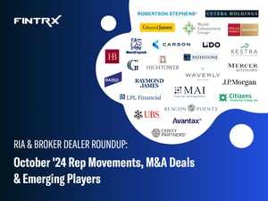 RIA & Broker Dealer Roundup: October '24 Moves, M&A Deals & Emerging Players