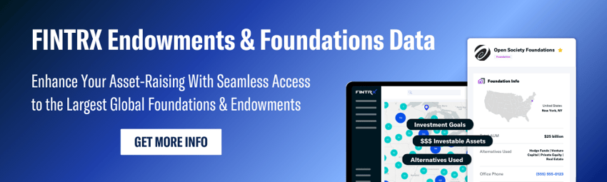 FINTRX Endowments & Foundations Data