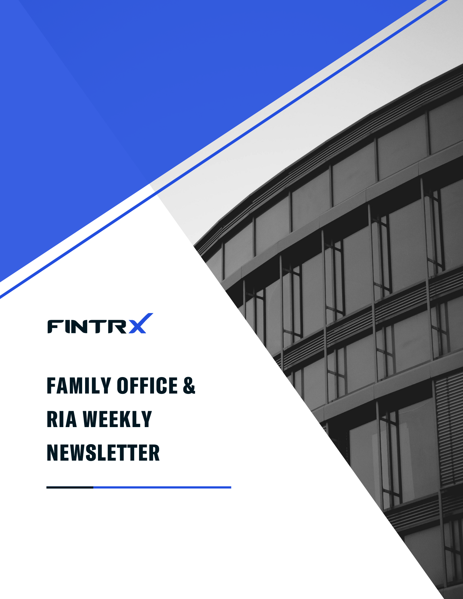 Family Office & RIA Weekly Newsletter Subscribe - FINTRX